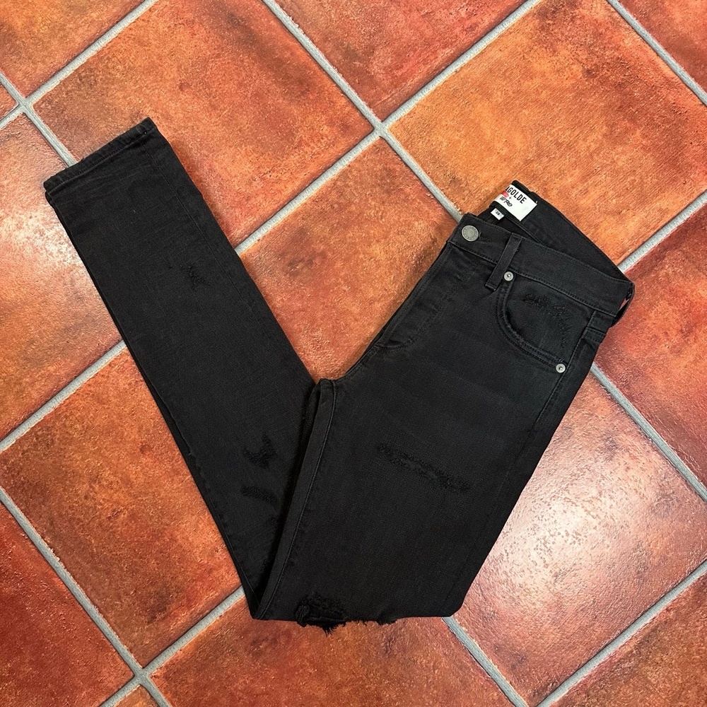 NWT Agolde x A$AP Ferg Distressed Skinny Fit Jeans Size 28